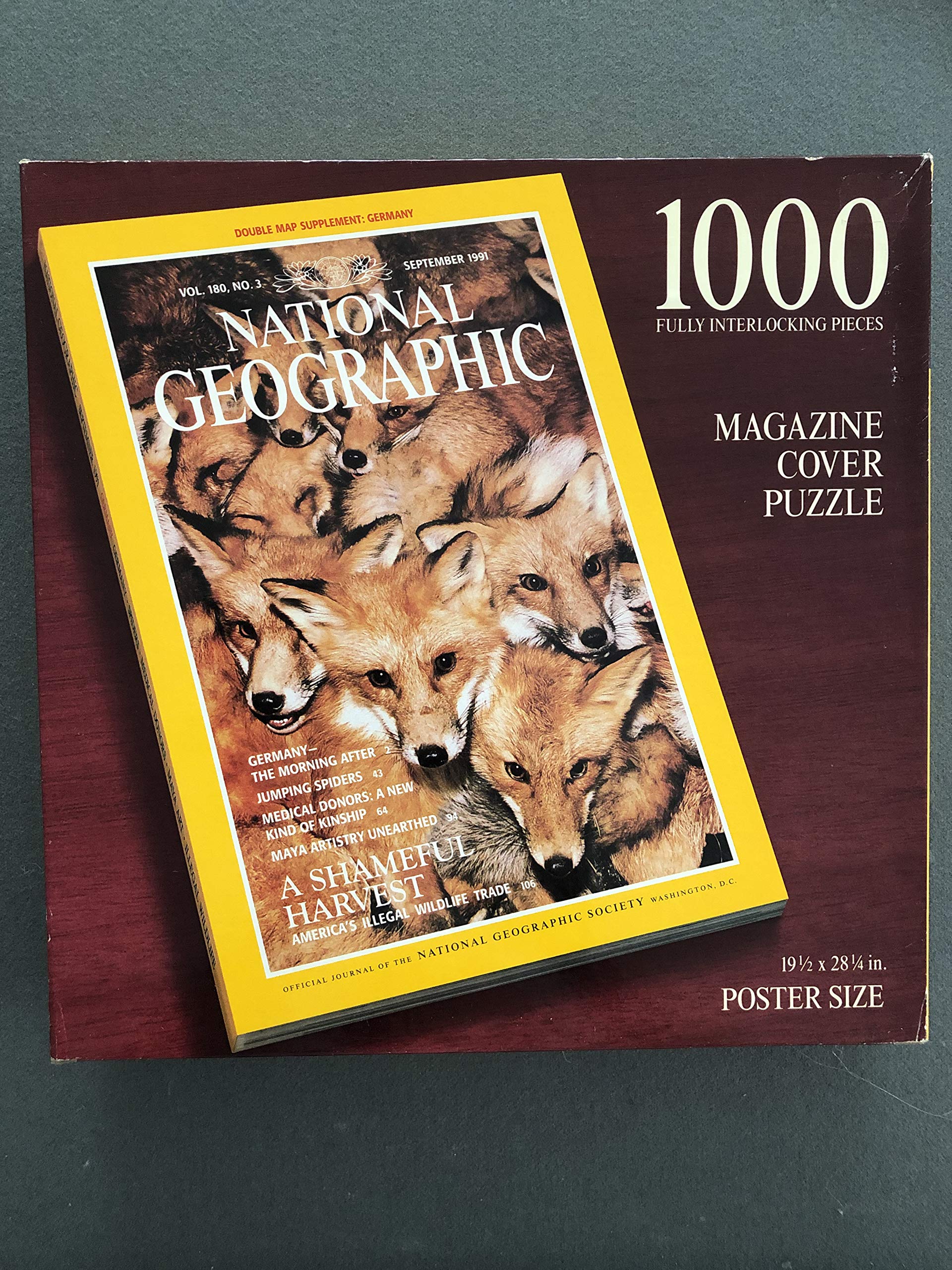 Amazon.com: Portada de la revista National Geographic 1000 pc